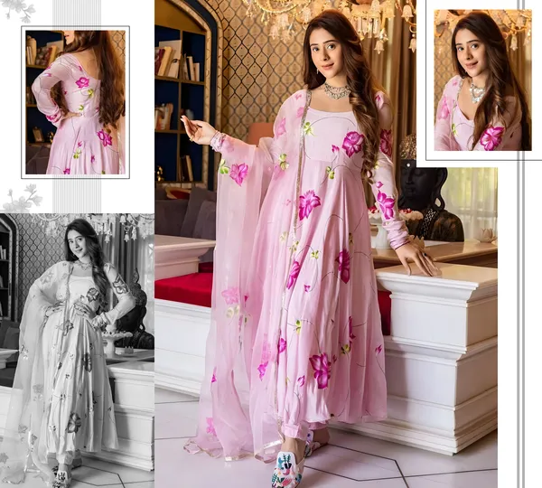 Pink_Digital_Printed_Flared_Kurti_with_Attached_Dupatta